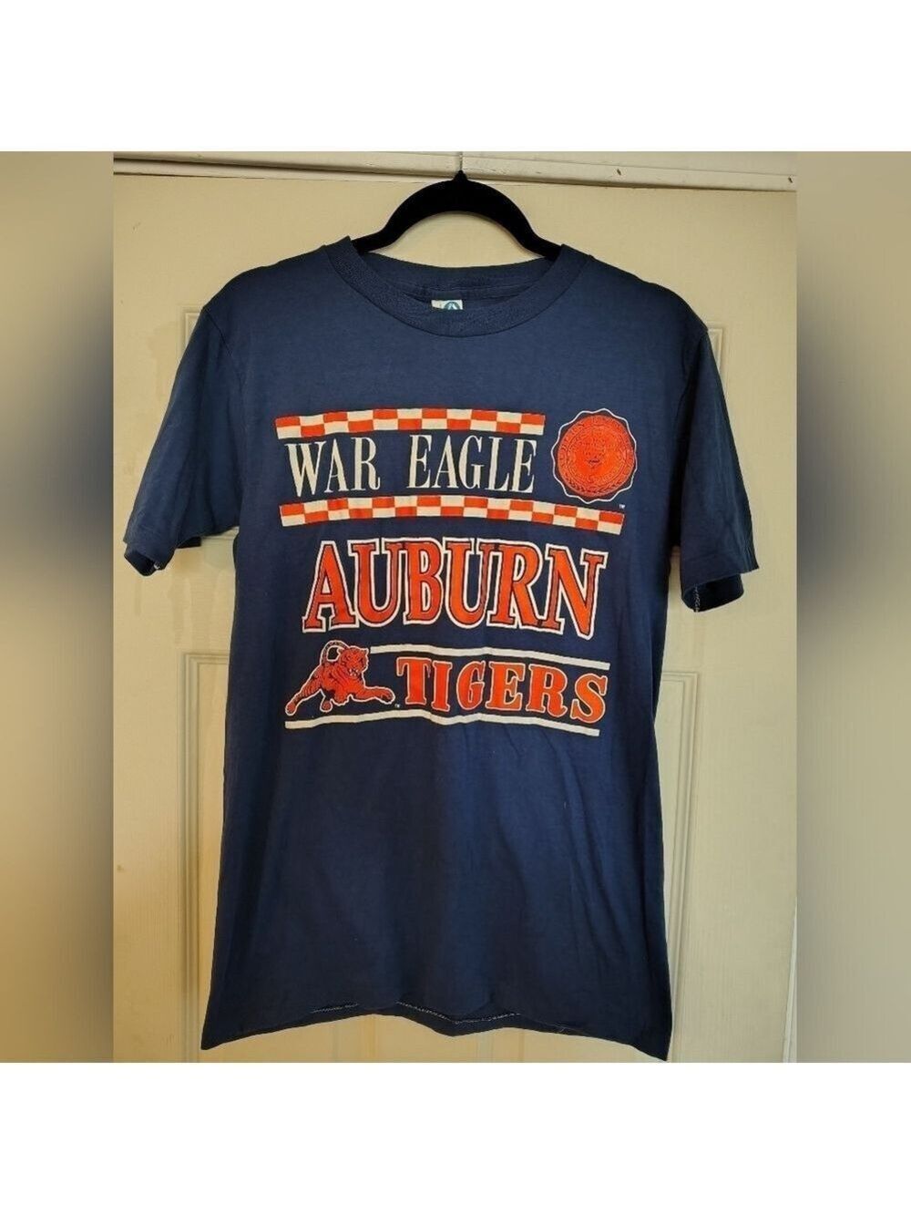 Vintage Auburn Tigers War Eagle T-Shirt - Made In USA